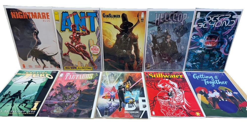 10 Image Comics #1 Lot Nightmare Blog Ant Gunslinger Spawn He’ll cop Deep Beyond